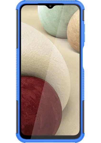 Galaxy A13 Için Kaymaz Doku Yumuşak Esnek Tpu + Sert Pc Koruyucu Telefon Kılıfı (Yurt Dışından)