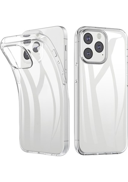 iPhone 13 Pro Için Yumuşak Tpu Telefon Kılıfı - Şeffaf (Yurt Dışından)