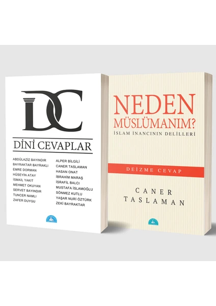 Dini Cevaplar - Neden Müslümanım? 2 Kitap Set - Caner Taslaman