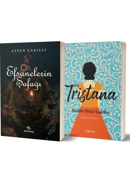 Efsanelerin Şafağı - Tristina 2 Kitap Set - Aysun Çakıllı