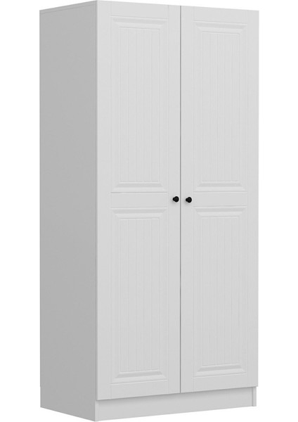 Kale 2 Mebran Kapaklı Dolap - Beyaz 210 cm modelleri