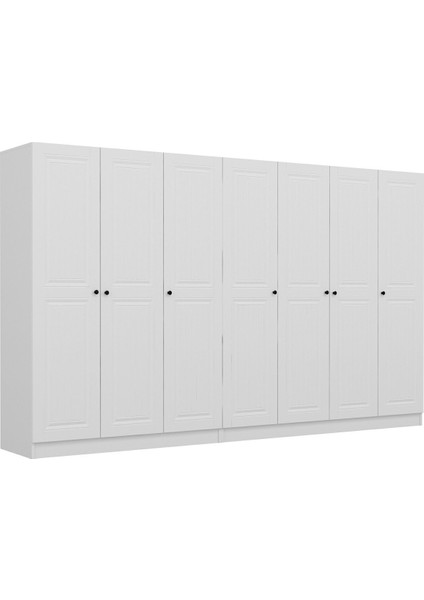 Kale 7 Mebran Kapaklı 4ç Dolap - Beyaz 210 cm modelleri