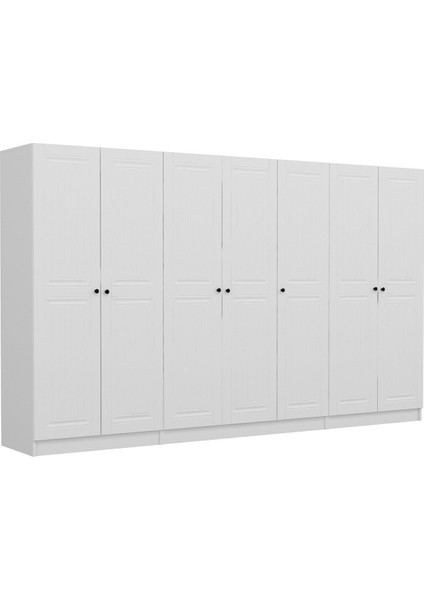 Kale 7 Mebran Kapaklı 2ç Dolap - Beyaz 210 cm modelleri