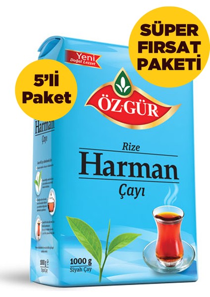 Harman Çayı 1000 G (5'li Paket)