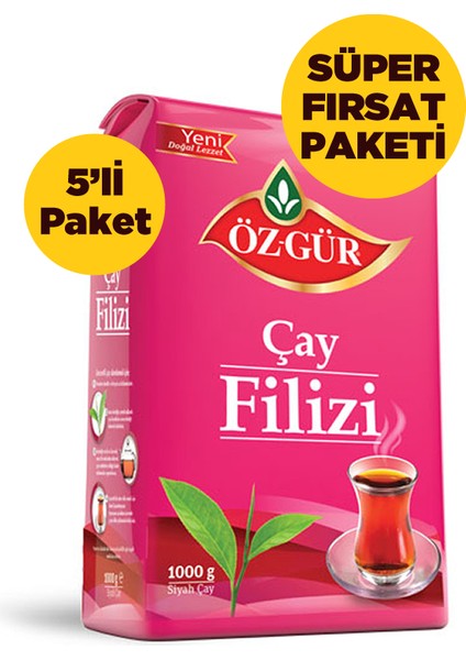 Çay Filizi 1000 G (5'li Paket)