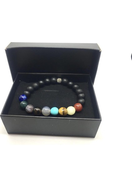 % 100 Çakra 10 Lu Doğaltaş Bileklik (2 Tane ve Yedek Lastikli) fiyatları