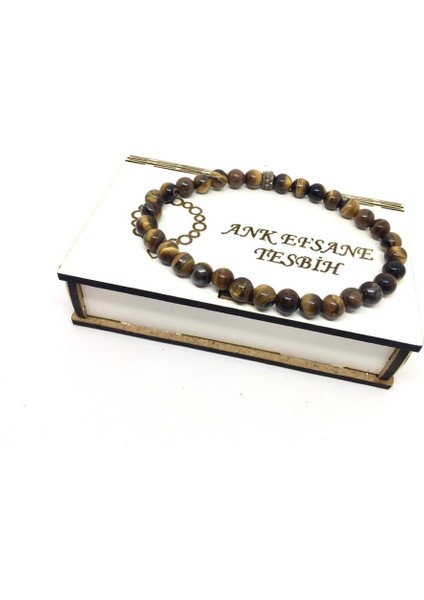 6mm Ölçü Kaplan Gözü Doğaltaş Bileklik fiyatları