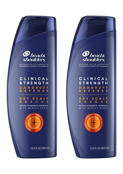 Head & Shoulders Clinical Strength Şampuan 400 Ml 2 Adet