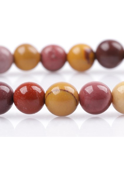Mookaite Jasper Doğal Taş Bileklik 6 mm Küre Kesim fiyatları