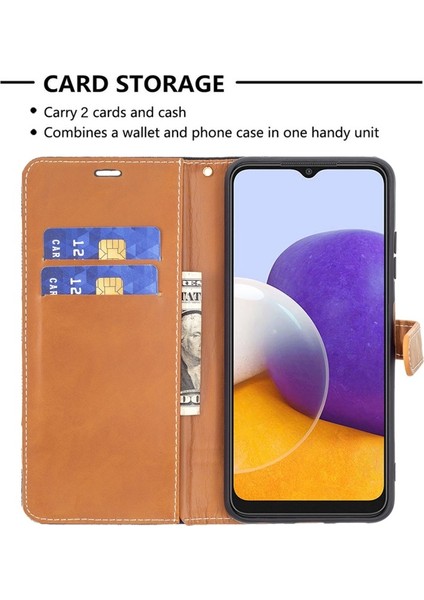 Samsung Galaxy A22 5g Için Kot Bezi Telefon Kılıfı (Yurt Dışından) indirimleri