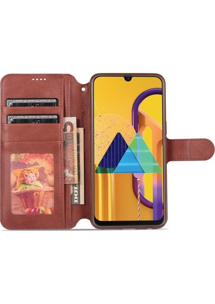 Galaxy A20S Için Deri Telefon Kılıfı (Yurt Dışından) fırsatları