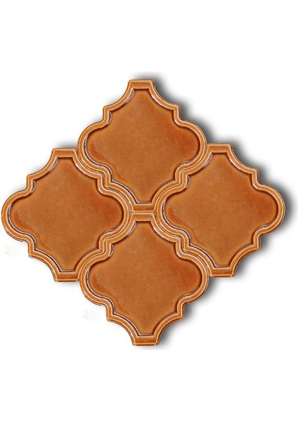 SS03-11 Ottoman Rölyef Tarçın Karo 1 Adet