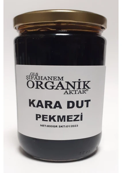 GLŞ Şifahanem Organik Aktar Kara Dut Pekmezi 800 gr