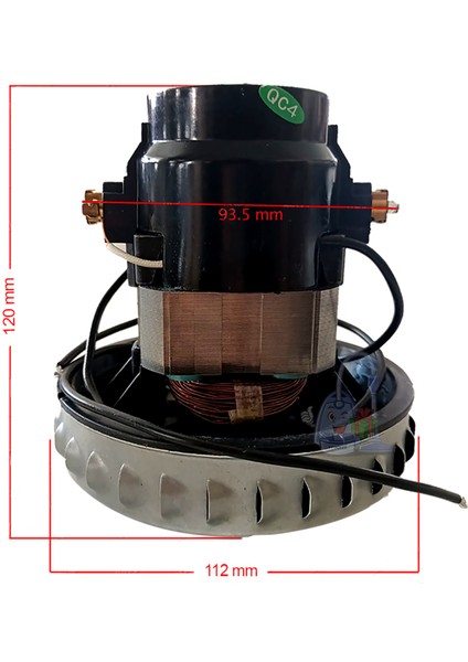 Arnica Bora 7000 Küçük Tip Elektrikli Süpürge Motoru Uyumlu modelleri