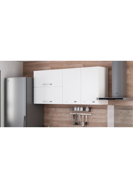 165 cm Mutfak Dolabı Beyaz 165-B2-ÜST Modül