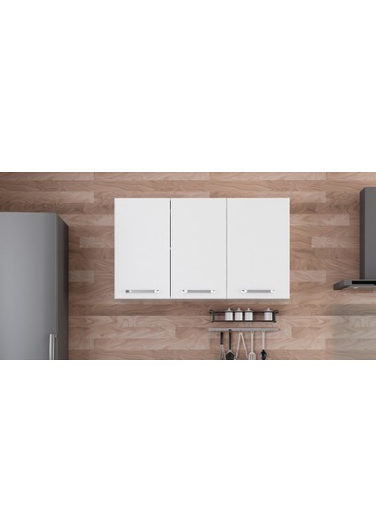 125 cm Mutfak Dolabı Beyaz 125-B1-ÜST Modül