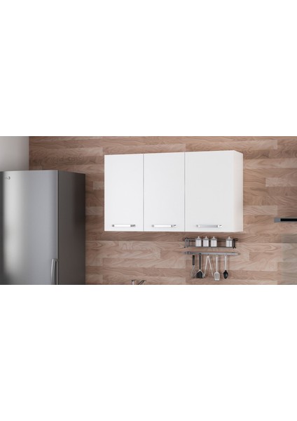 125 cm Mutfak Dolabı Beyaz 125-B1-ÜST Modül