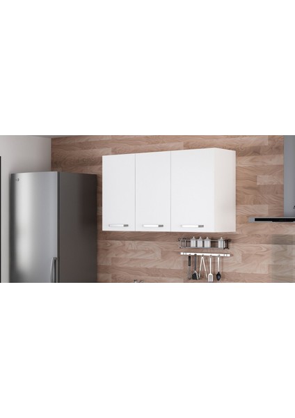 125 cm Mutfak Dolabı Beyaz 125-B1-ÜST Modül