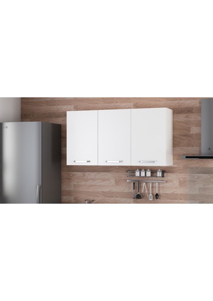 135 cm Mutfak Dolabı Beyaz 135-B1-ÜST Modül
