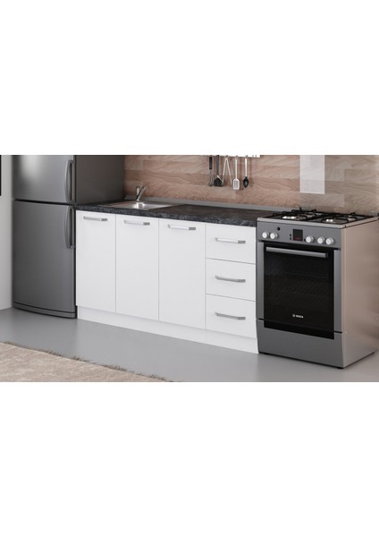160 cm Mutfak Dolabı Beyaz 160-B1-ALT Modül