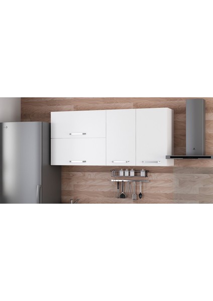 160 cm Mutfak Dolabı Beyaz 160-B2-ÜST Modül