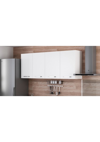 185 cm Mutfak Dolabı Beyaz 185-B1-ÜST Modül
