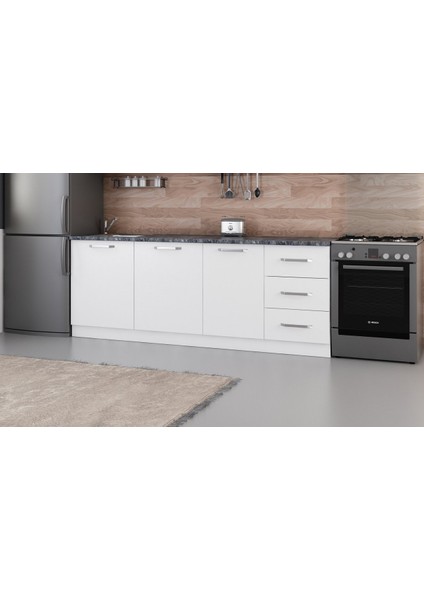 220 cm Mutfak Dolabı Beyaz 220-B1-ALT Modül fiyatları