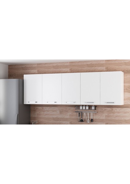 235 cm Mutfak Dolabı Beyaz 235-B1-ÜST Modül