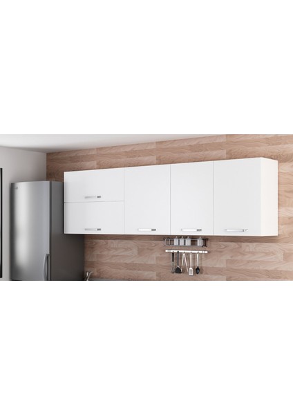 250 cm Mutfak Dolabı Beyaz 250-B1-ÜST Modül modelleri