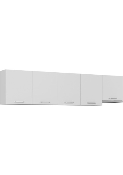 300 cm Mutfak Dolabı Beyaz 300-B11-ÜST Modül