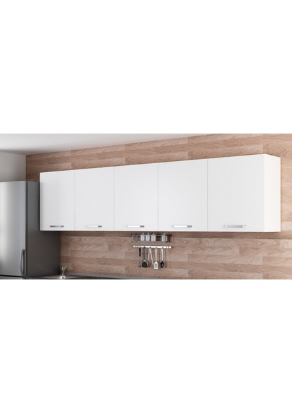 300 cm Mutfak Dolabı Beyaz 300-B3-ÜST Modül modelleri