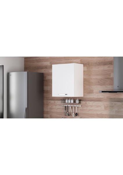 60 cm Mutfak Dolabı Beyaz 60-B1-Üst Modül