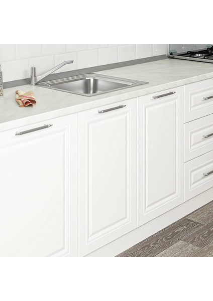 270 cm Mebran C Mutfak Dolabı Beyaz 270-MCB2