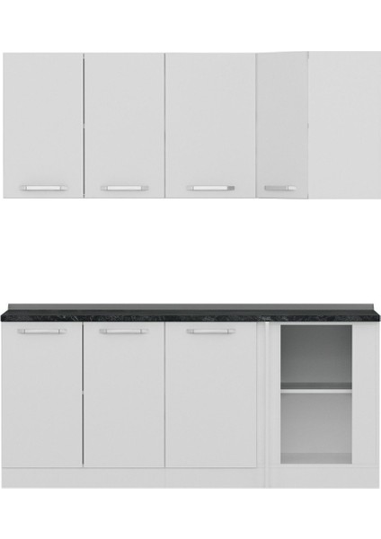 185CM Köşe Mutfak Dolabı - Beyaz K185-B2 fırsatları