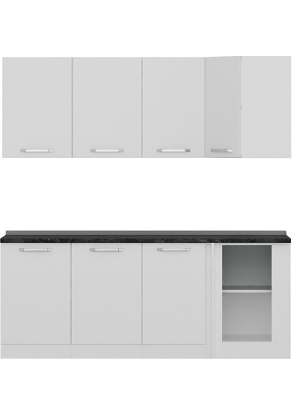 205CM Köşe Mutfak Dolabı - Beyaz K205-B1 fırsatları