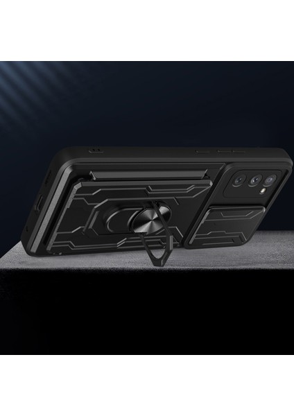 Kart Tutucu Tasarım Koruma Dayanıklı Pc + Tpu Telefon Kılıfı ile Halka Için Galaxy S20 Fe - Pembe (Yurt Dışından) fiyatları