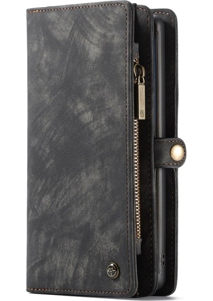 Caseme Çok Fonksiyonlu 2-In-1 Cüzdan Tpu + Galaxy Note 10 Için Deri Telefon Muhafazası / Note 10 5g - Siyah (Yurt Dışından) fiyatları
