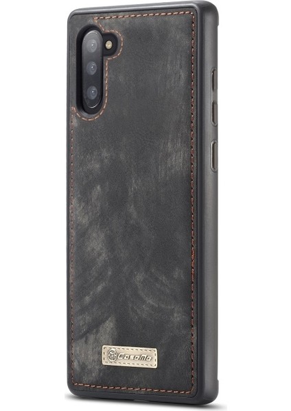 Caseme Çok Fonksiyonlu 2-In-1 Cüzdan Tpu + Galaxy Note 10 Için Deri Telefon Muhafazası / Note 10 5g - Siyah (Yurt Dışından) indirimleri