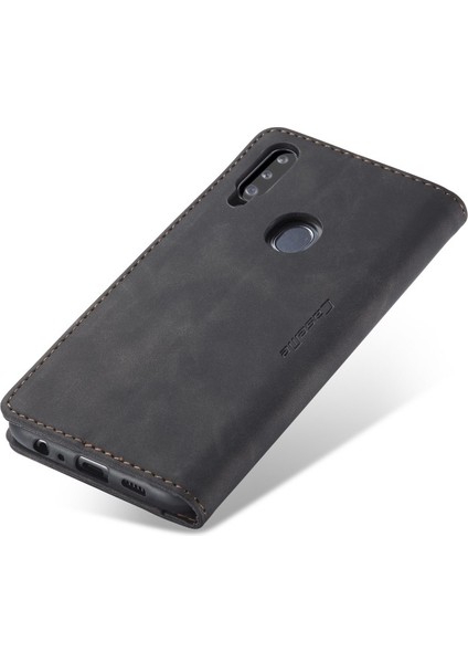 Caseme 013 Serisi Deri Cüzdan Kılıfı ile Galaxy A20S - Siyah (Yurt Dışından) indirimleri