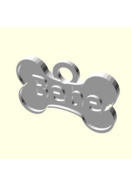 Bebe Tasmalık Künye Tag Kedi Köpek Evcil Hayvana Isme Özel Üretim Isimlik Hediyelik Organik Plastik indirimleri