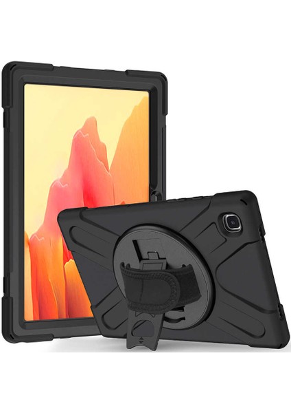 Samsung Galaxy Tab A7 10.4" T500 2020 Defender El Kayışlı Dönebilen Tablet Kılıfı