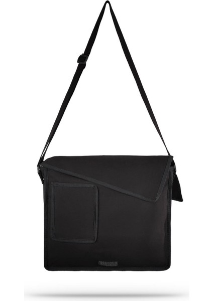 Siyah Postacı Kanvas Çanta modelleri