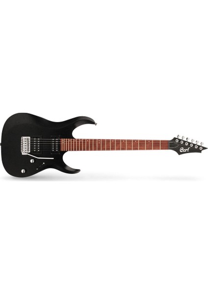 X100 Open Pore Black Elektro Gitar