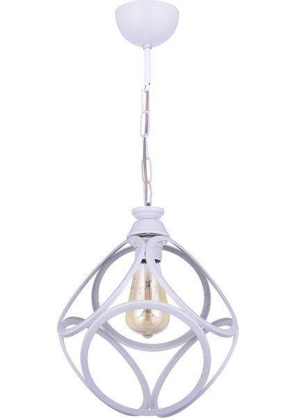 Cihar Tekli Sarkıt Avize (Beyaz) fiyatları