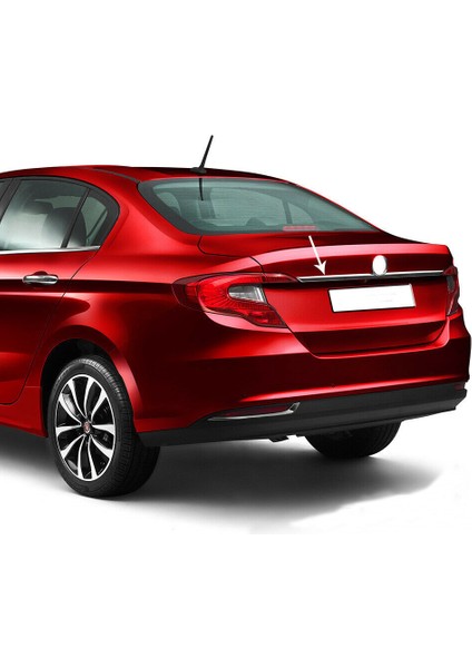 Fiat Egea Sedan Krom Bagaj Çıtası Paslanmaz Çelik