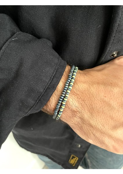 Çok Şık 2'li Ahşap Bileklik