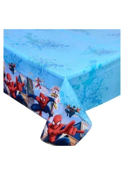 Spiderman Plastik Masa Örtüsü 120*180 cm