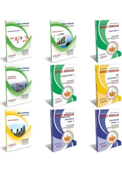 Açıköğretim Uluslararası İlişkiler 1. ve 2. Sınıf Bahar Dönemi Konu Soru (Ciltli)