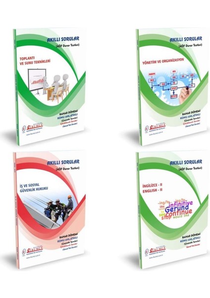 Açıköğretim İnsan Kaynakları Yönetimi 1. Sınıf Bahar Konu Soru Set (Ciltli)