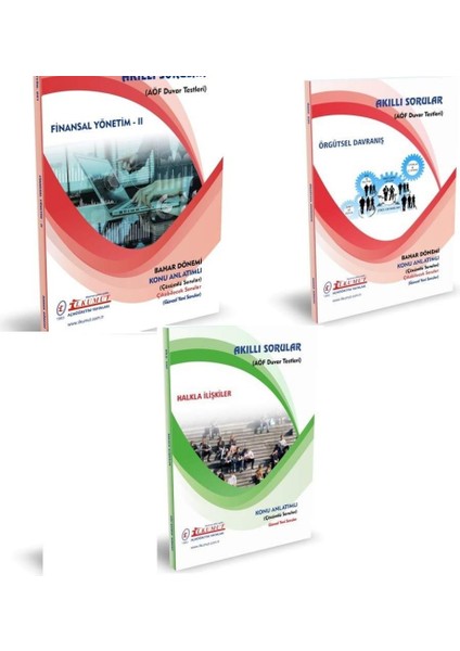 Açıköğretim Havacılık Yönetimi 3. Sınıf Bahar Dönemi Konu Soru Set (Ciltli)